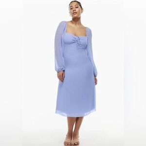 Aritzia Wilfred Jacqueline Dress in Soft Iris